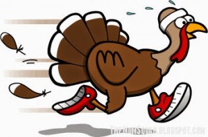 Running off that turkey dinner