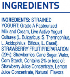 ingredients